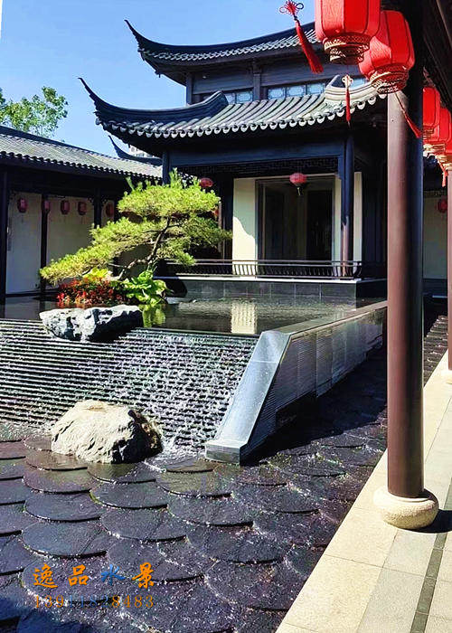 中式水景流水景觀|創(chuàng)意水景墻設(shè)計施工廠家
